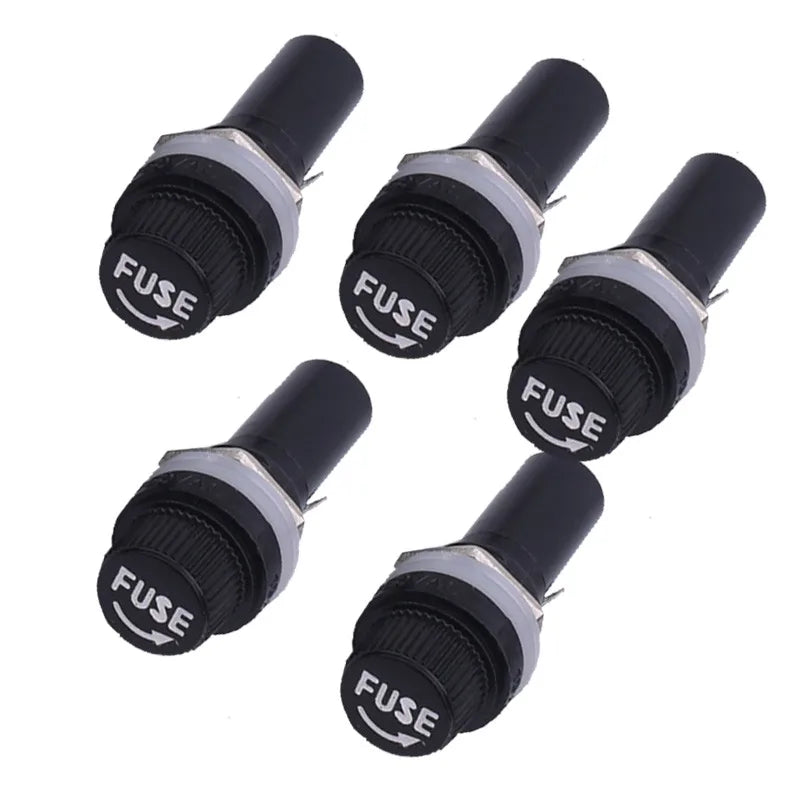 5x20 6X30mm Fuse Holders Black Premium Quality Replacement Accessory