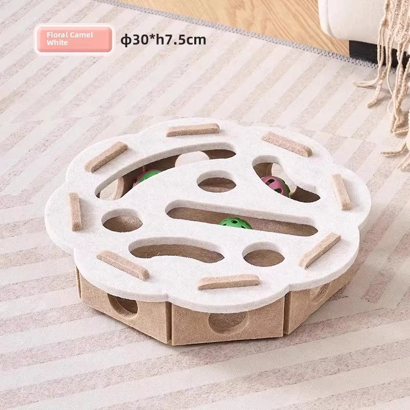 Cat Puzzle Toy Felt Box Premium Quality Replacement Accessory