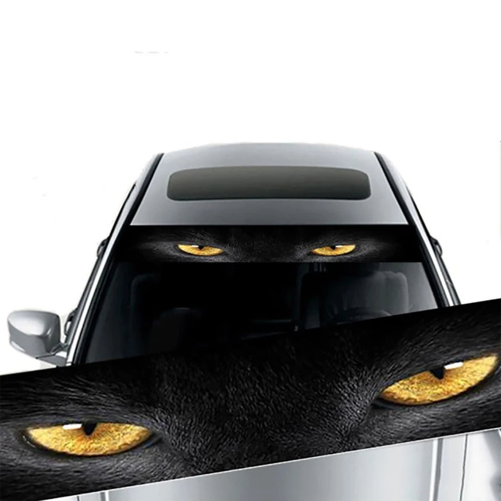 Car Sunshade Stickers Auto Front Car Sun Shade UV Protector