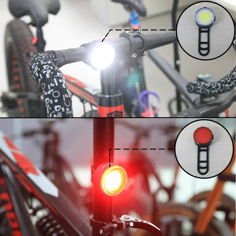 BUCKLOS Cycling Lights COB Bicycle Premium Quality Replacement Accessory