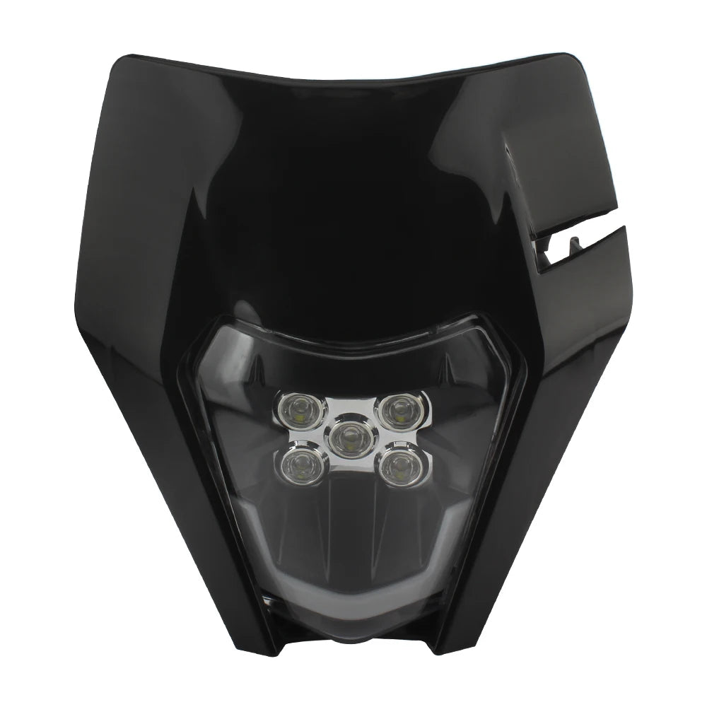 Motorcycle Headlight LED Enduro for Premium Quality Replacement Accessory