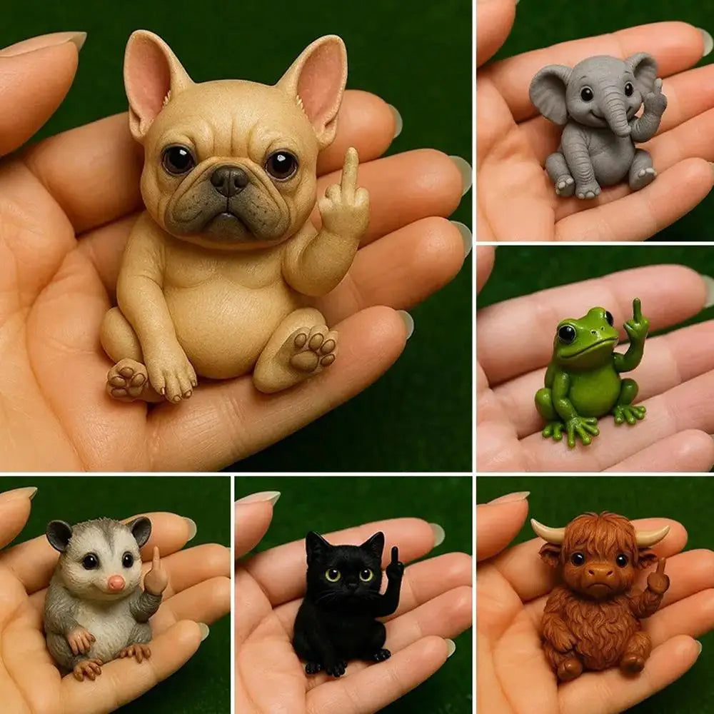 Middle Finger Animal Statue Frog Premium Quality Replacement Accessory