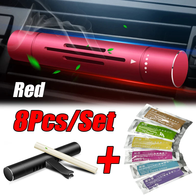 8Pc/Set Car Air Vent Perfume Premium Quality Replacement Accessory