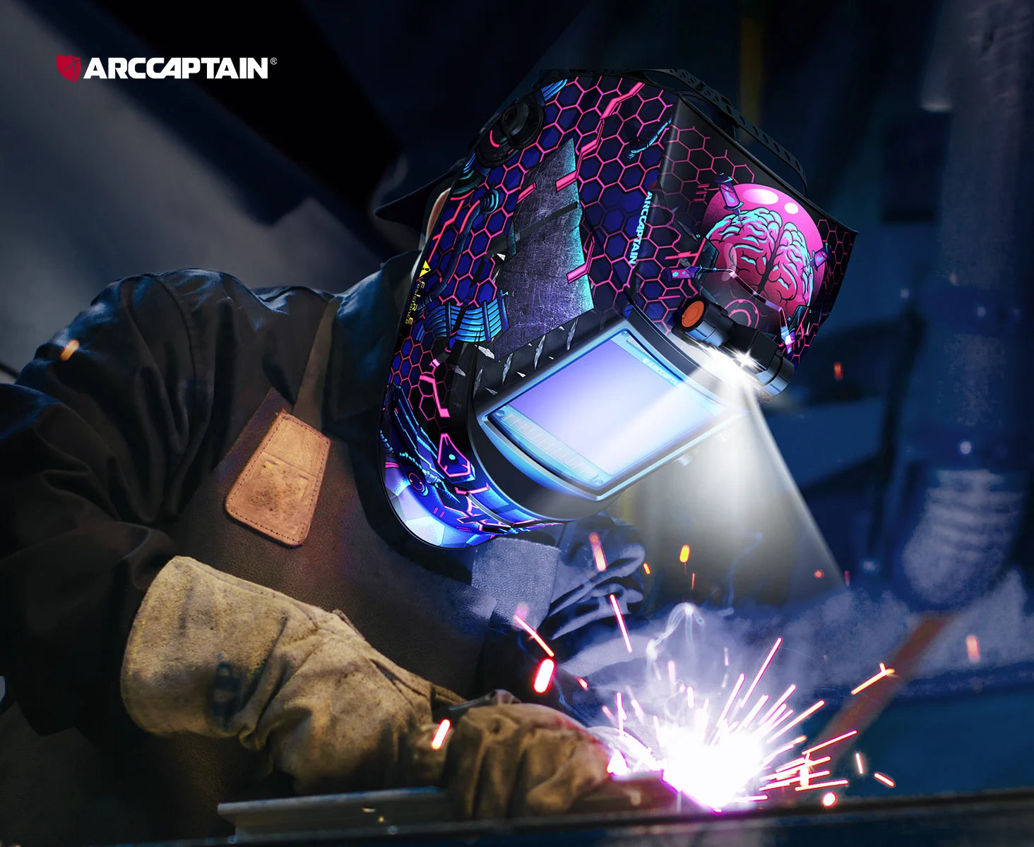ARCCAPTAIN Welding Mask 4 Arc Premium Quality Replacement Accessory