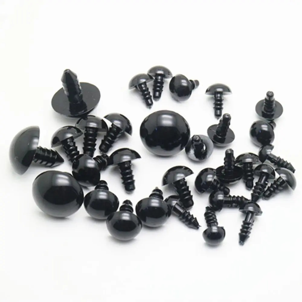 10mm Eyeball Doll Accessories Black Doll Making Safety Eyes Craft Supply