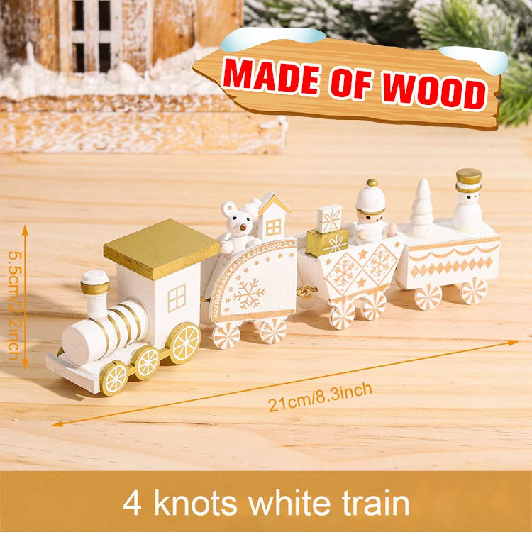 Christmas Train Merry Christmas Decorations For Home Ornament Xmas Navidad Noel Gifts Happy New Year 2026 Gifts