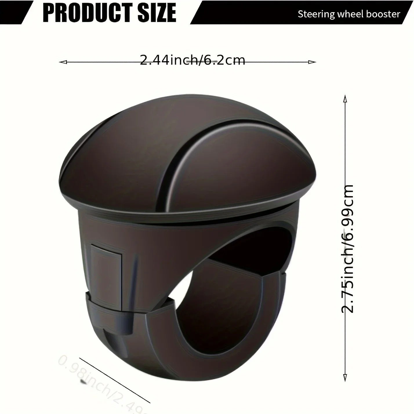 Easy-Grip Silicone Steering Wheel Knob Steering Wheel Cover Anti-Slip Comfort