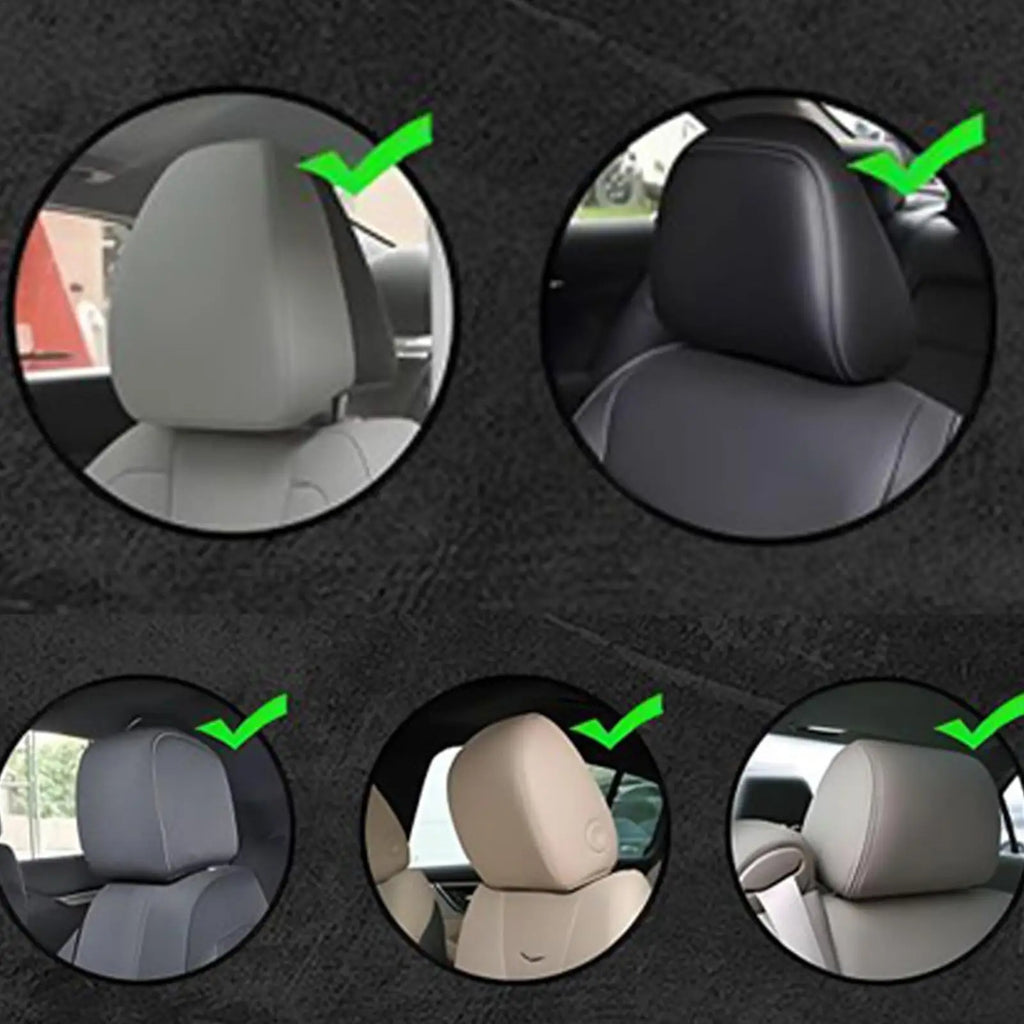 Car Headrest Cover Funny Auto Premium Quality Replacement Accessory