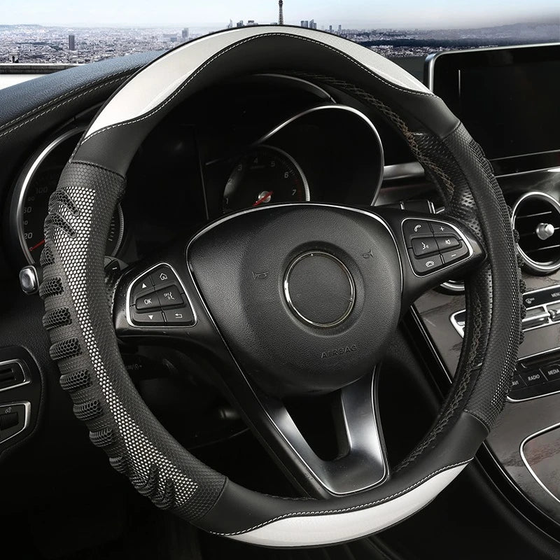 Three-dimensional Honeycomb Steering Wheel Cover Steering Wheel Cover Anti-Slip Comfort
