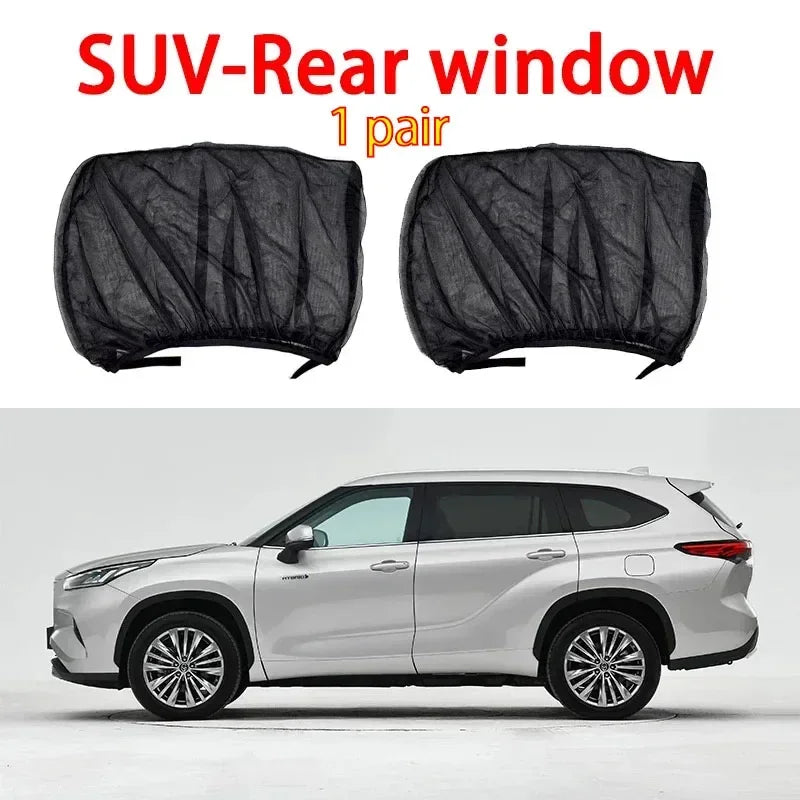 Car Window Shade Mesh 2 Car Sun Shade UV Protector
