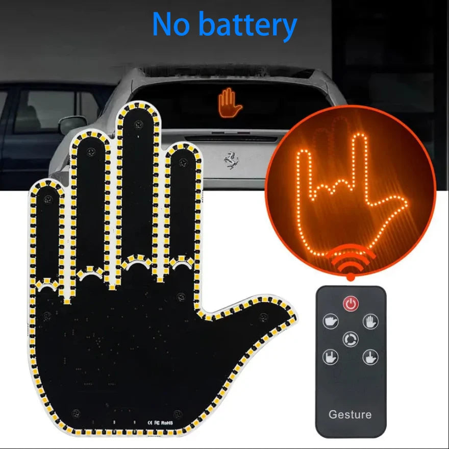 Car Finger Light With Remote Premium Quality Replacement Accessory
