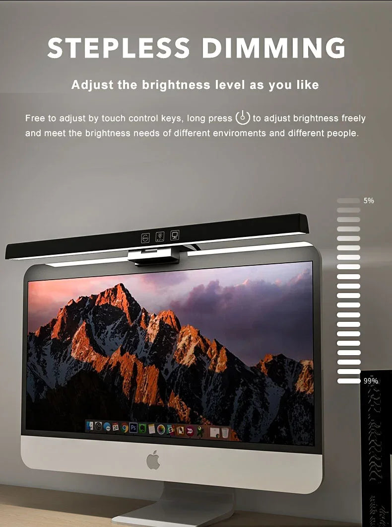 LED Monitor Light Bar 33cm LED Computer Monitor Light Bar Desk Lamp