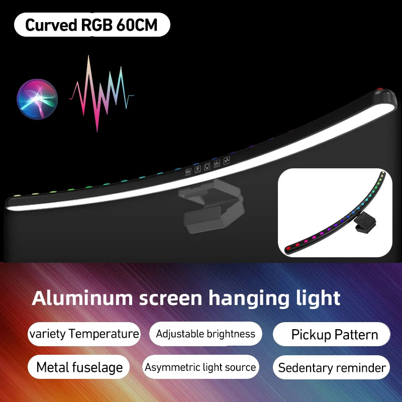 Computer Monitor Light Bar RGB LED Computer Monitor Light Bar Desk Lamp