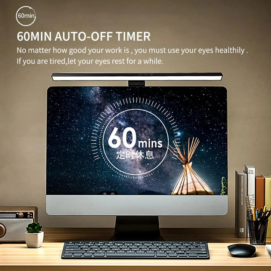 LED Monitor Light Bar 33cm LED Computer Monitor Light Bar Desk Lamp
