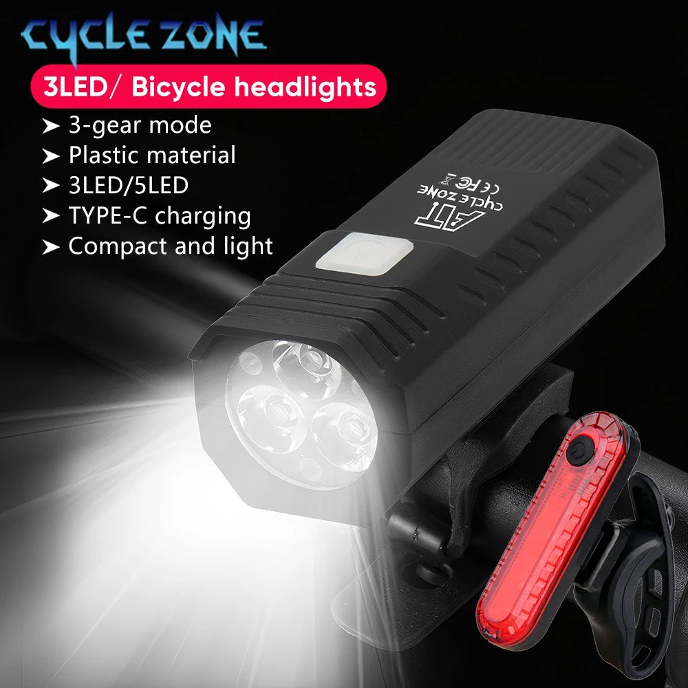 Bike Light Set Front with Premium Quality Replacement Accessory