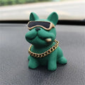 Wear-resistant Bulldog Car Ornaments Feel Car Dashboard Ornament Decoration