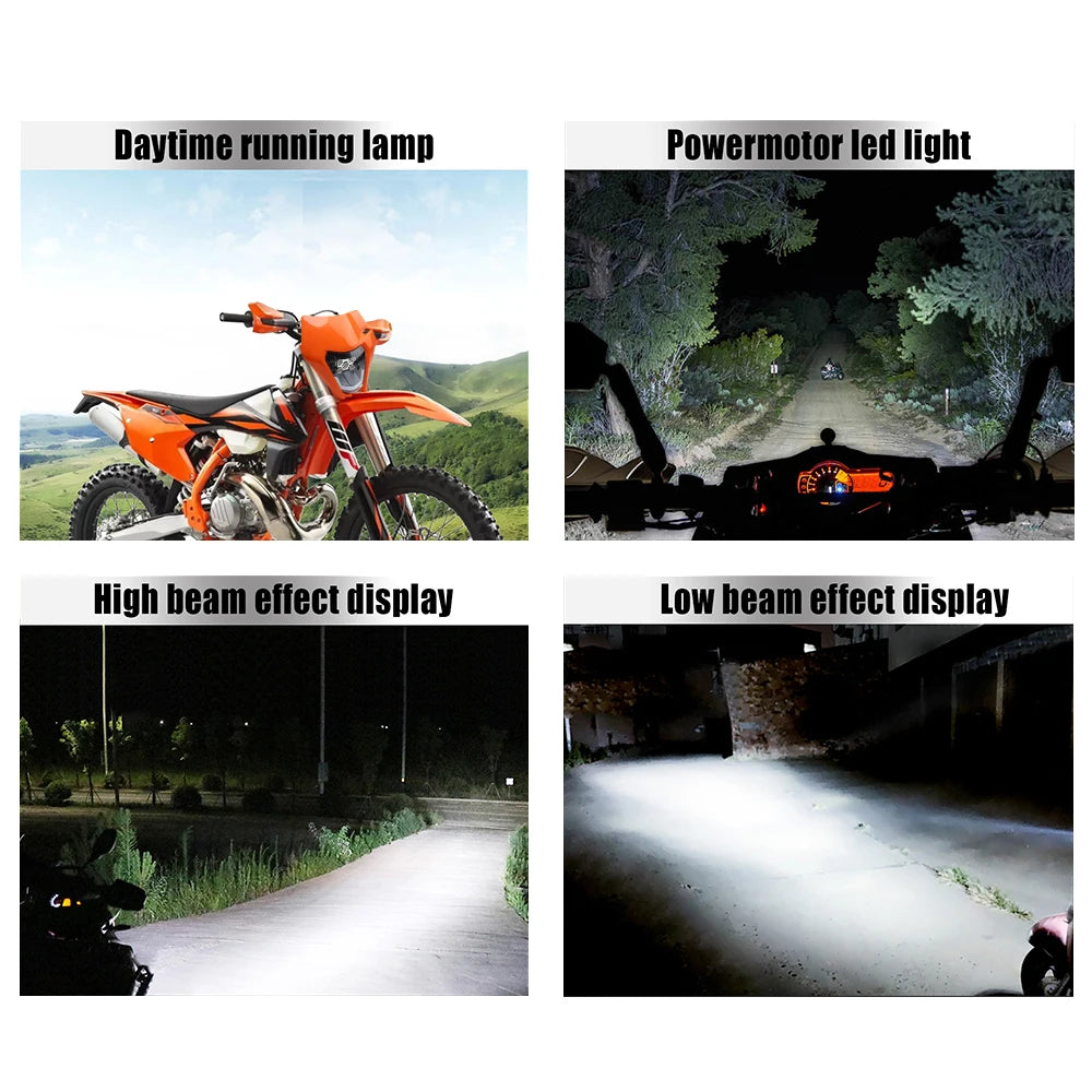 for KTM Headlight Plate LED Premium Quality Replacement Accessory