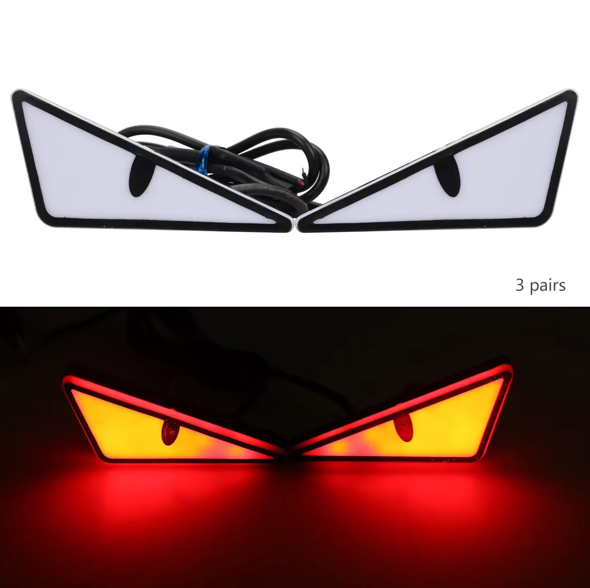 Universal Car LED Devil Eyes Premium Quality Replacement Accessory