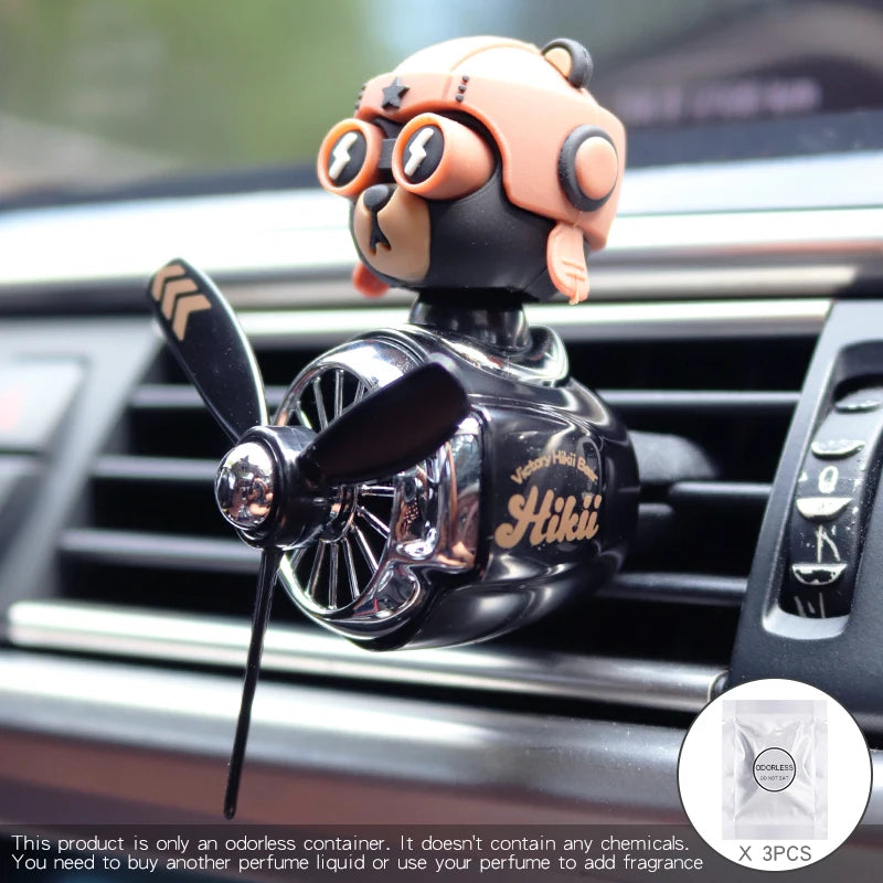 Odorless DIY perfume ornament airplane Car Dashboard Ornament Decoration