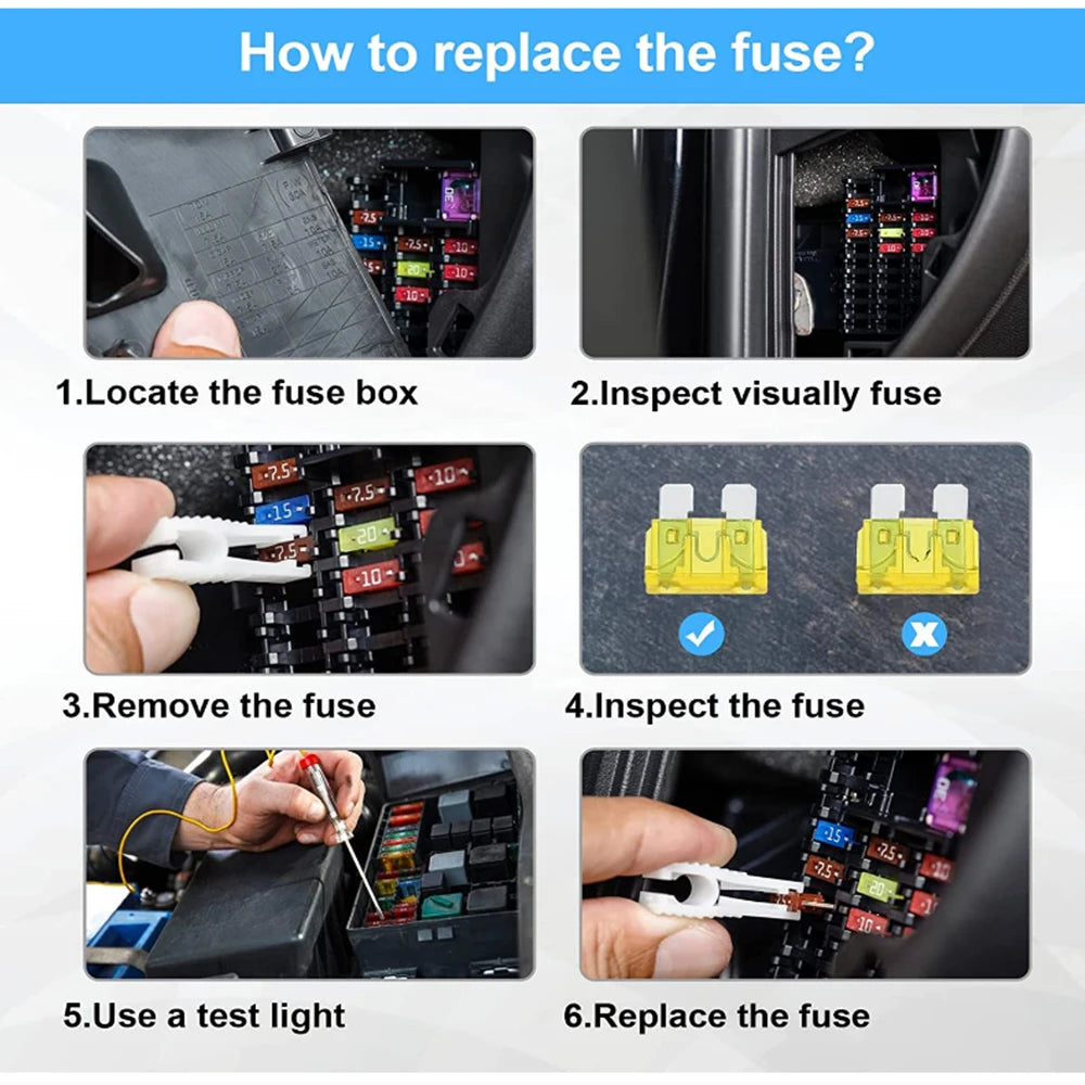 Standard Car Fuses RH100 2A Premium Quality Replacement Accessory