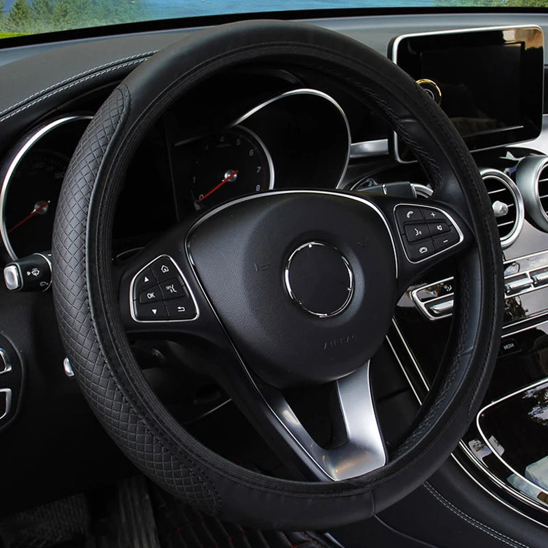 37-39CM Steering Wheel Cover Anti Steering Wheel Cover Anti-Slip Comfort