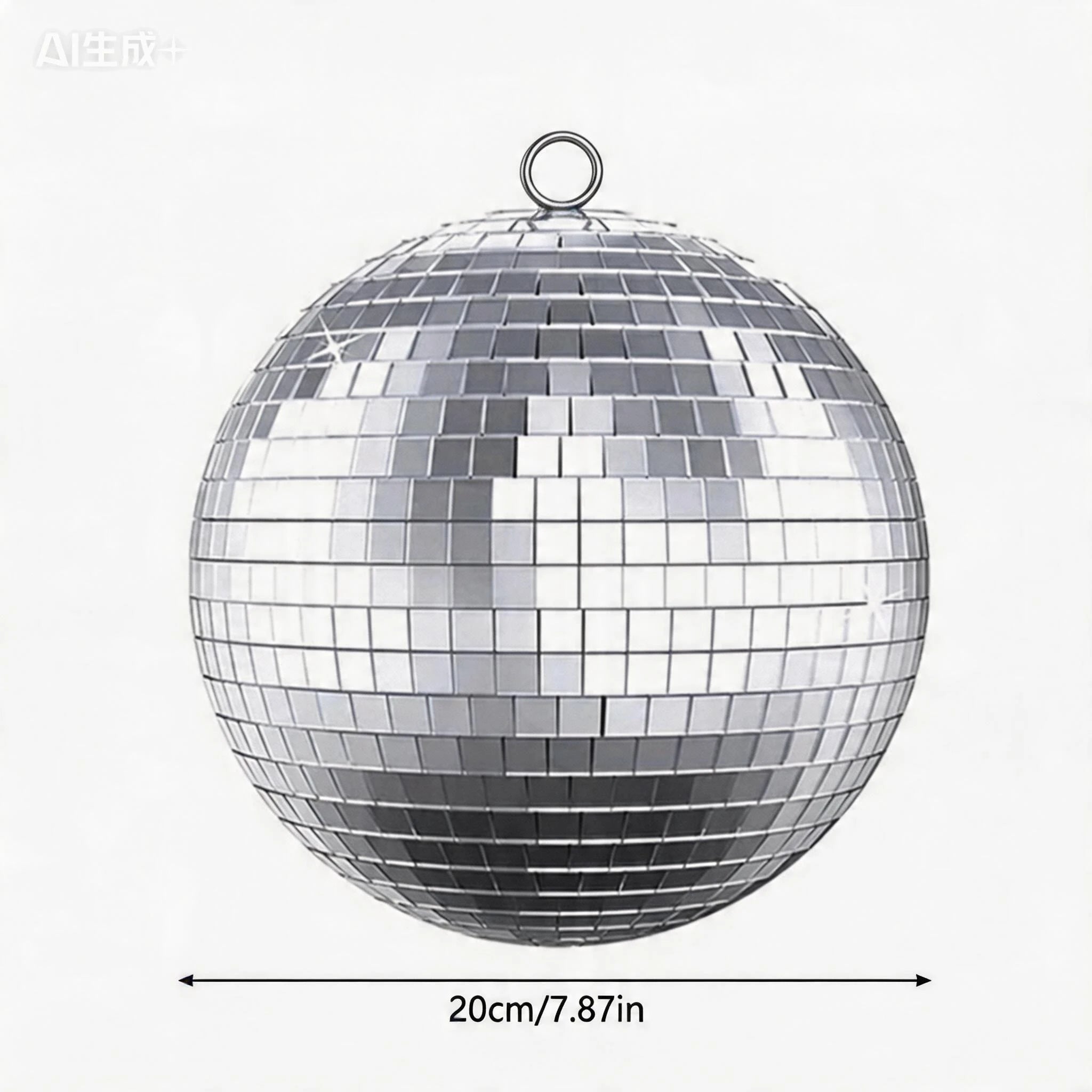 Disco Mirror Ball Party Shiny Ball Stage Light Rotating Glass Ball Retro Reflective KTV DJ Lights Home Festival Christmas Decor