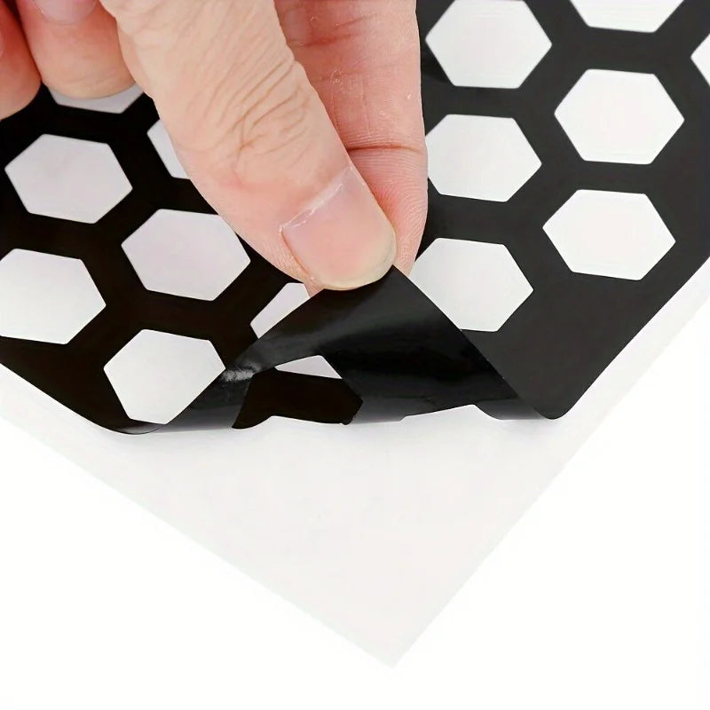 Car rear taillight sticker honeycomb Premium Quality Replacement Accessory