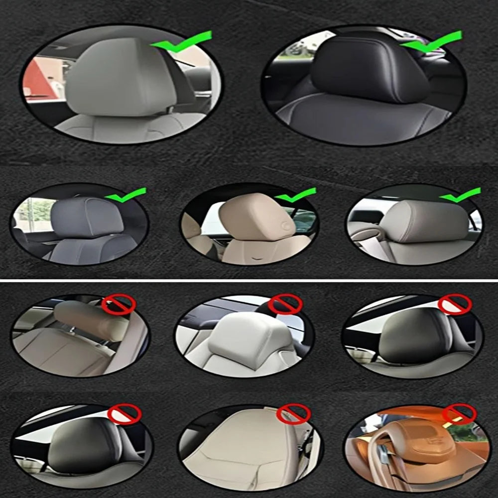 Car Headrest Funny Cover Accessories Car Dashboard Ornament Decoration