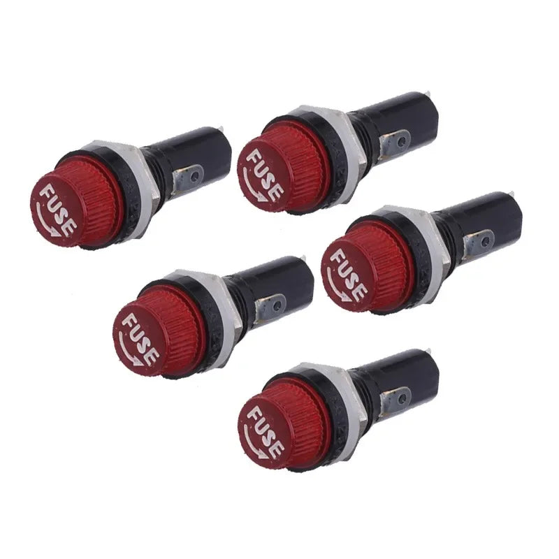 5x20 6X30mm Fuse Holders Black Premium Quality Replacement Accessory