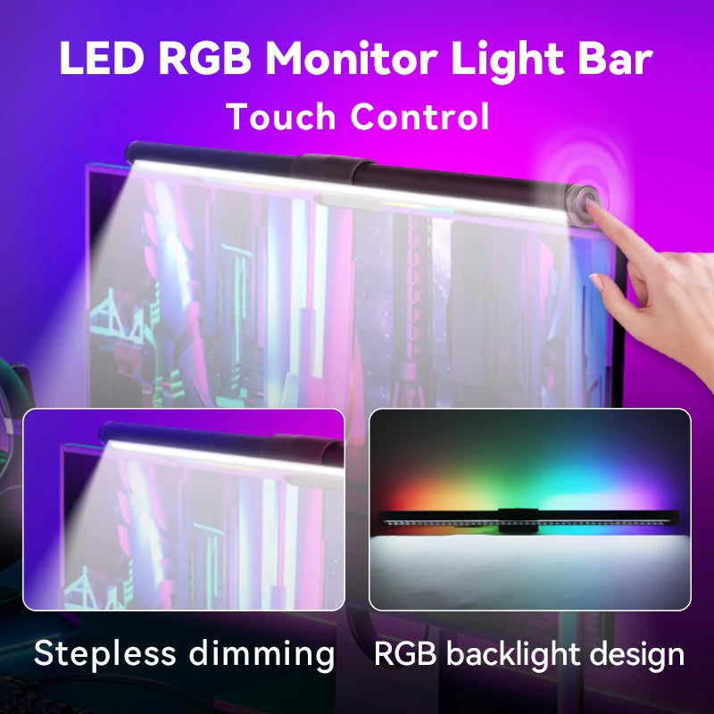 Led Monitor Light Bar Computer LED Computer Monitor Light Bar Desk Lamp