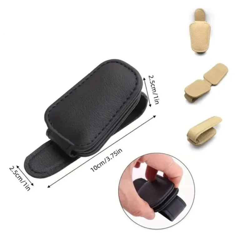 Car Sun Visor Glasses Case Car Sun Shade UV Protector