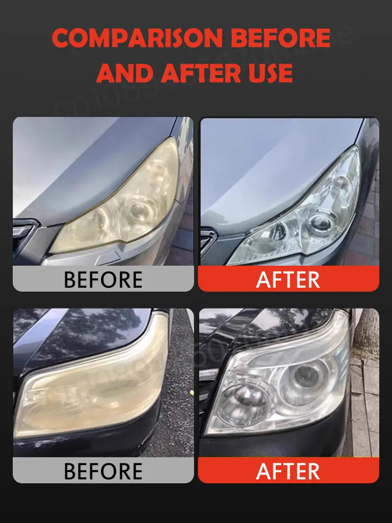 Car Headlight Restoration Polishing Kits Premium Quality Replacement Accessory