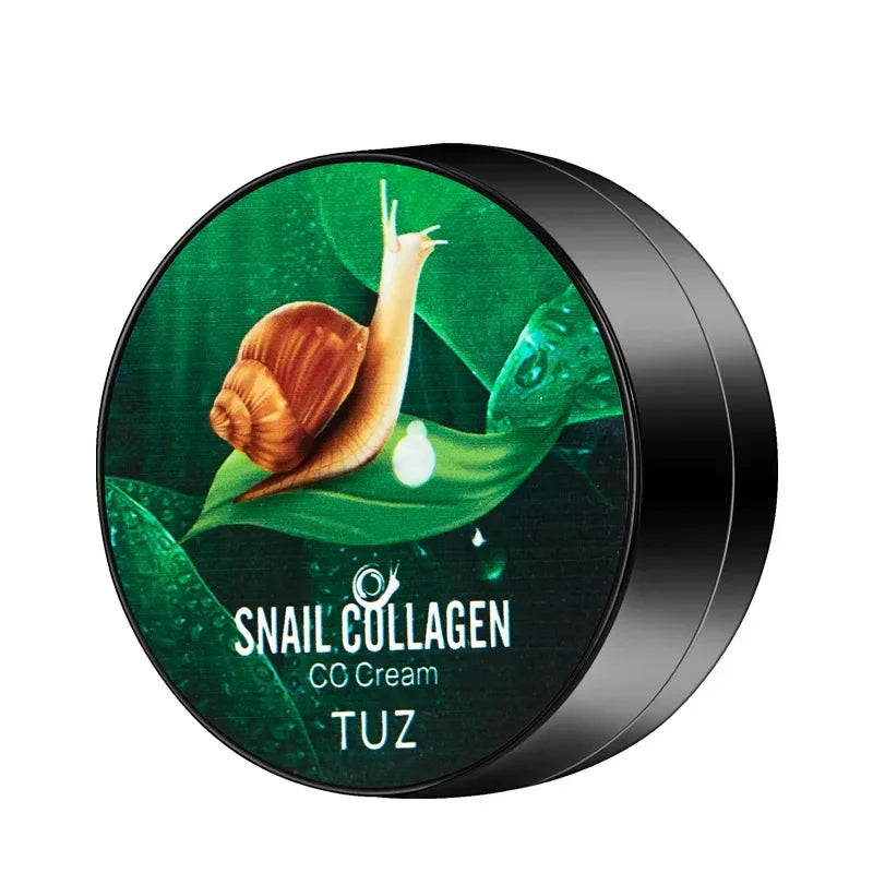 Snail Collagen BB Cream Mushroom Head Air Cushion CC Cream Matte Concealer Full Coverage Acne Scars Dark Circles Cosmetics