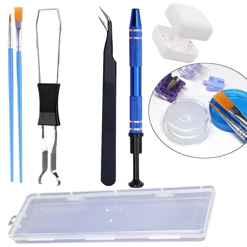 Metal clip shaft puller key Mechanical Keyboard Switch Lube Customization Kit