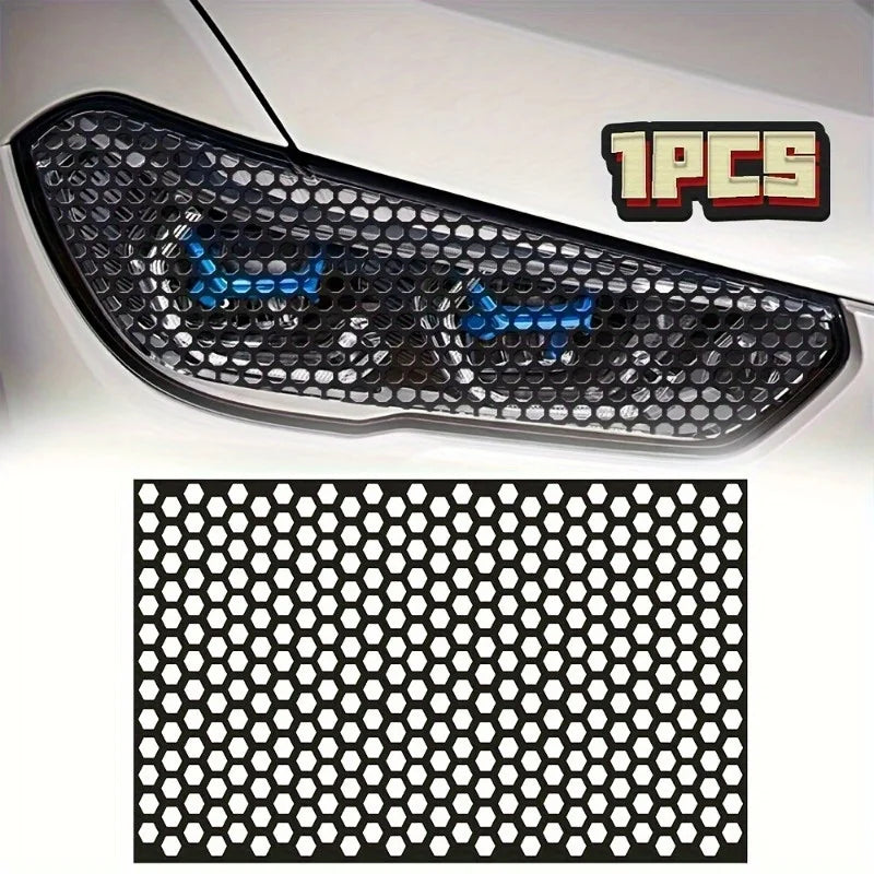Car rear taillight sticker honeycomb Premium Quality Replacement Accessory