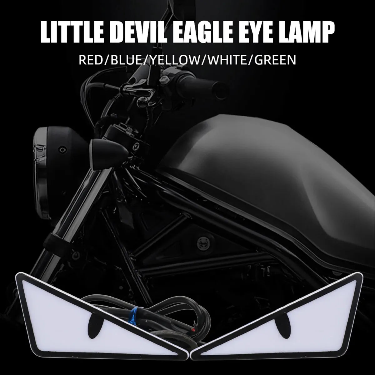 Universal Car LED Devil Eyes Premium Quality Replacement Accessory