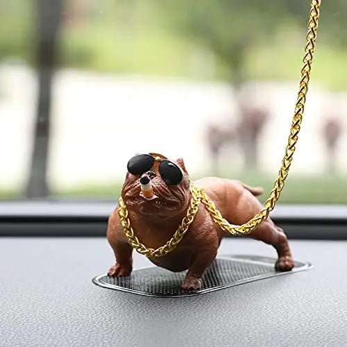Car Bulldog Ornament Personality High Car Dashboard Ornament Decoration