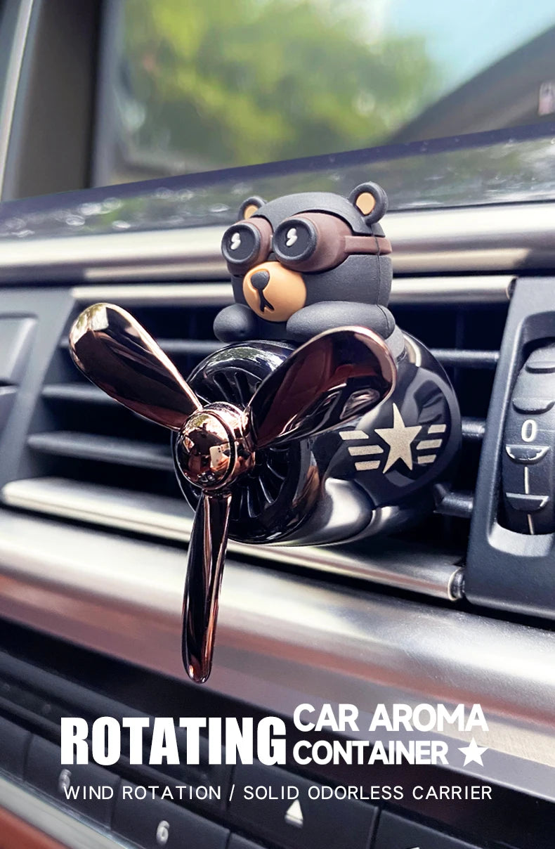 Odorless DIY perfume ornament airplane Car Dashboard Ornament Decoration