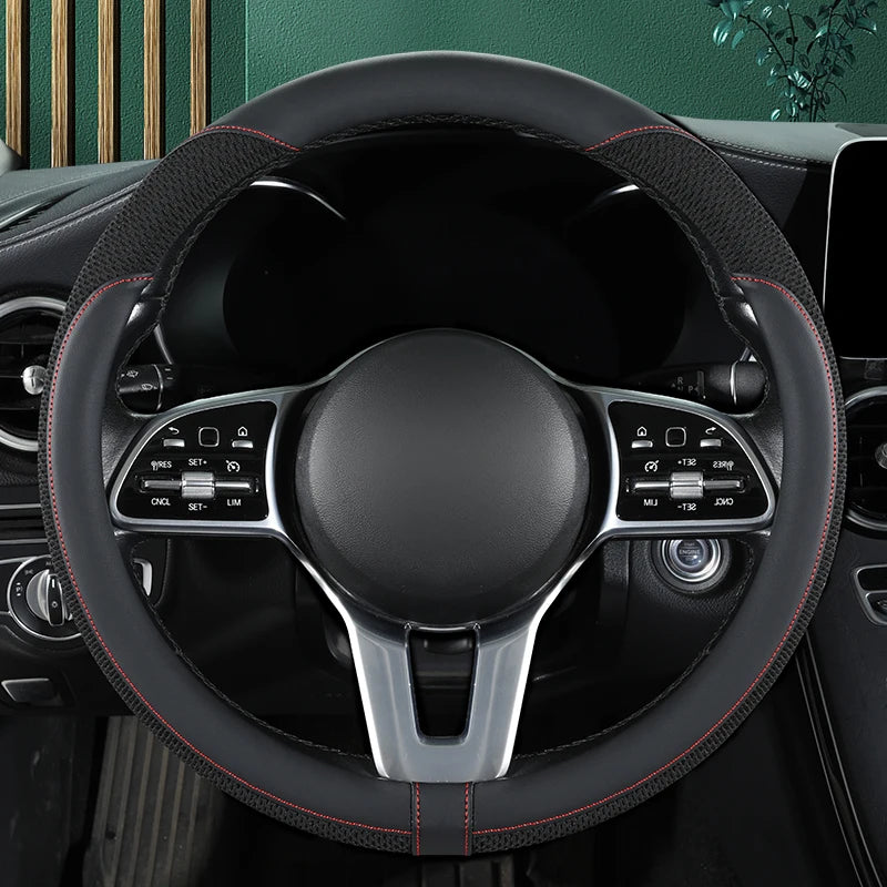 Car Steering Wheel Cover Premium Steering Wheel Cover Anti-Slip Comfort