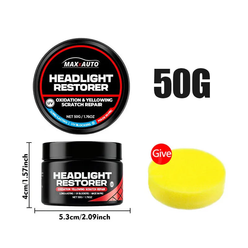 Professional Car Headlight Restoration Yellowing Premium Quality Replacement Accessory