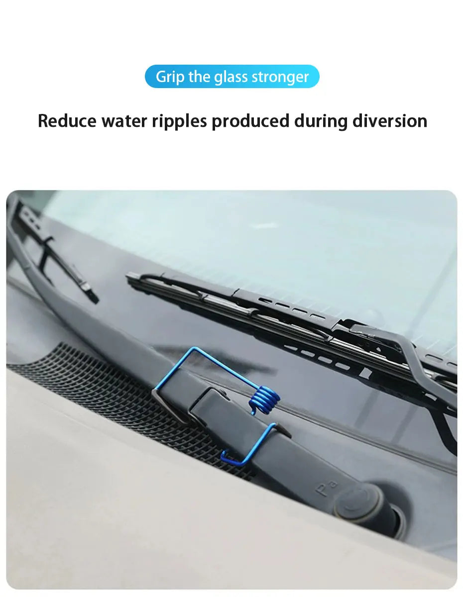 2 Pcs Universal Wiper Blade Premium Quality Replacement Accessory