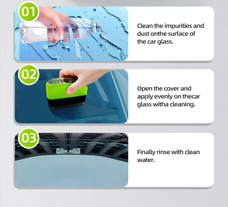 Automotive Oil Film Cleaning Brush, Premium Quality Replacement Accessory