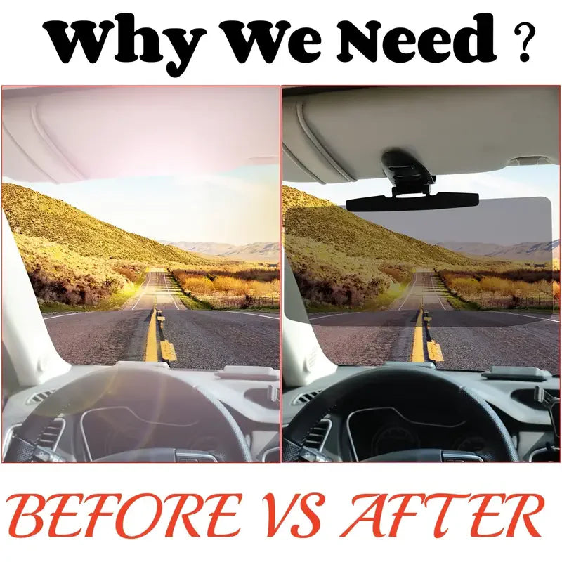 A car mounted anti glare Car Sun Shade UV Protector