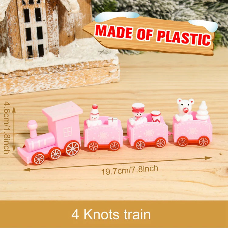 Christmas Train Merry Christmas Decorations For Home Ornament Xmas Navidad Noel Gifts Happy New Year 2026 Gifts