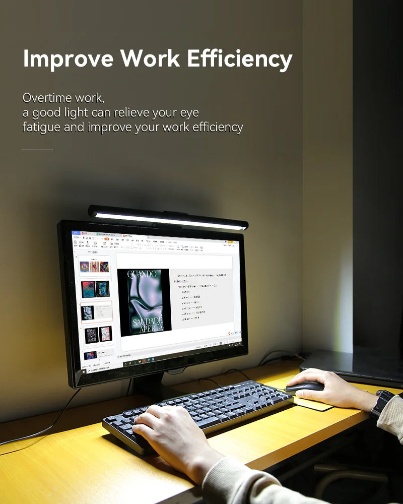 Led Monitor Light Bar Computer LED Computer Monitor Light Bar Desk Lamp