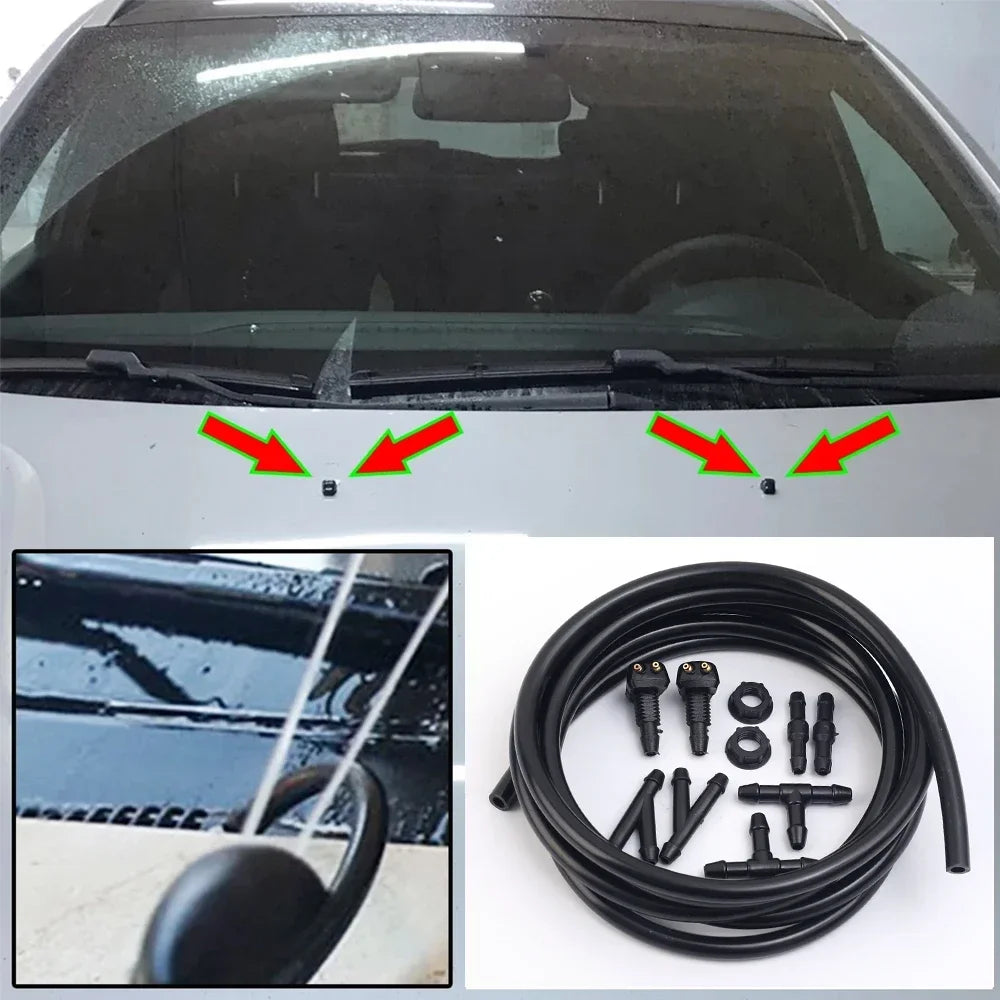 Car Auto Windshield Washer Hose Premium Quality Replacement Accessory