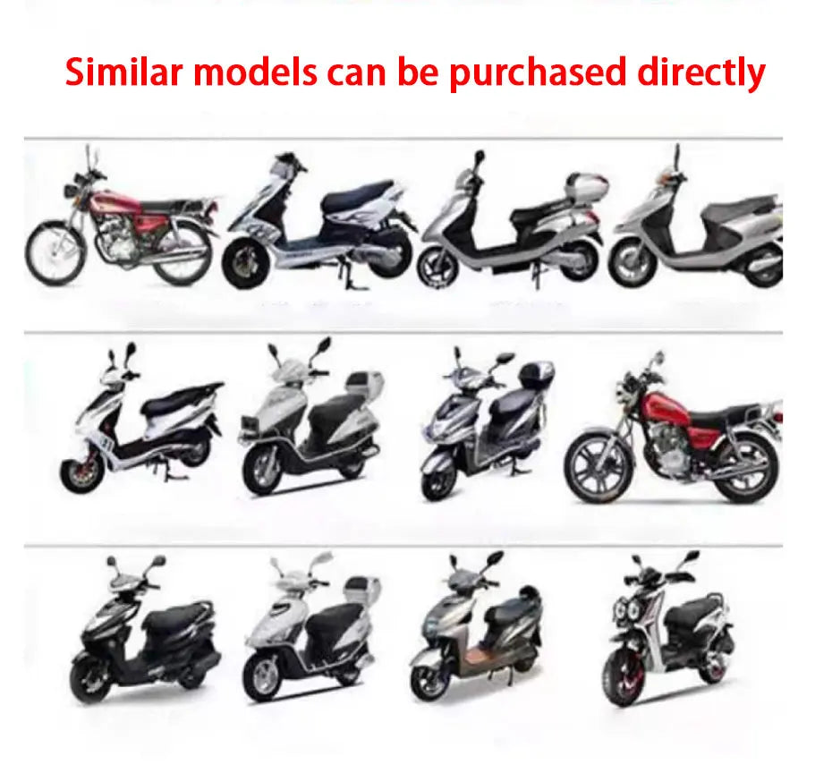 SEAMETAL Motorcycle Seat Covers Autocycle Premium Quality Replacement Accessory