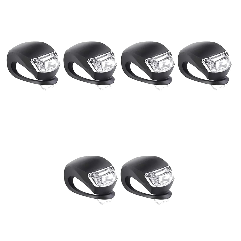 2-10pcs LED Silicone Bicycle Front Premium Quality Replacement Accessory