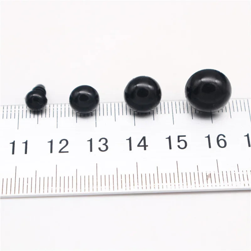 5-16mm Eyeball Doll Accessories Black Doll Making Safety Eyes Craft Supply