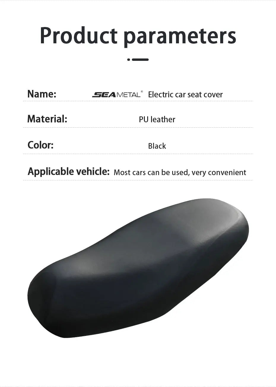 SEAMETAL Motorcycle Seat Covers Autocycle Premium Quality Replacement Accessory